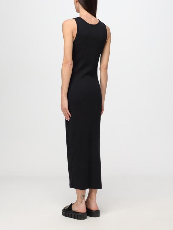 25SS 메종키츠네 롱 원피스 MW01602KJ0125 P199 Black - MAISON KITSUNE