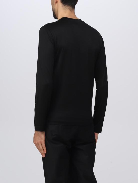 25FW 엠포리오 아르마니 긴팔 티셔츠 8N1TE91JUVZ 0920 Blue - EMPORIO ARMANI