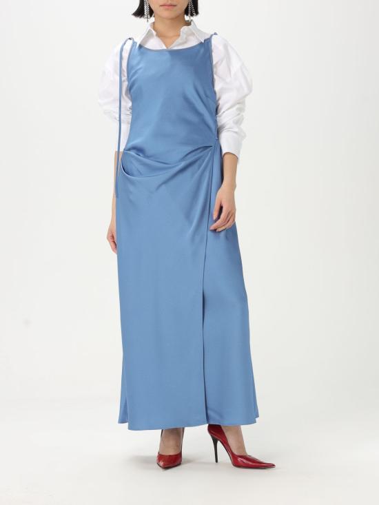 25SS 아크네 스튜디오 롱 원피스 A20801 AAS Blue - ACNE STUDIOS