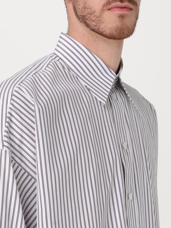 25FW 돌체앤가바나 긴팔 셔츠 G5LU6TFR5ZP S8051 Striped - DOLCE & GABBANA