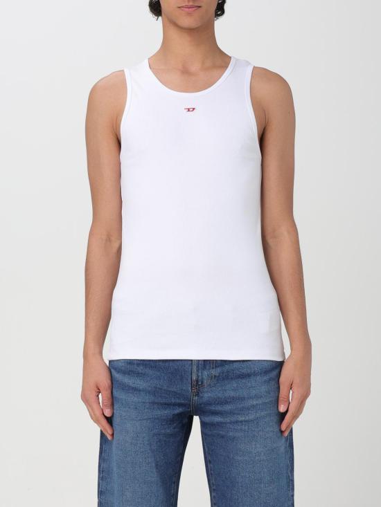 25SS 디젤 민소매 티셔츠 A040880EJAI 100 White