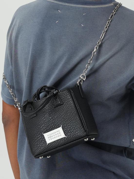 25FW 마르지엘라 토트백 SB1WG0046P4348 T8013 Black - MAISON MARGIELA