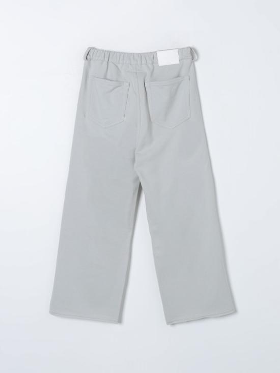  [키즈] MM6 메종마르지엘라 스트레이트 팬츠 M60563MM02X M6902 Grey - MM6 MAISON MARGIELA