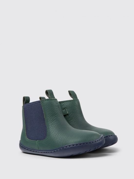  [키즈] 캠퍼 미들 부츠 K900348 001 PEU 0 Green - CAMPER