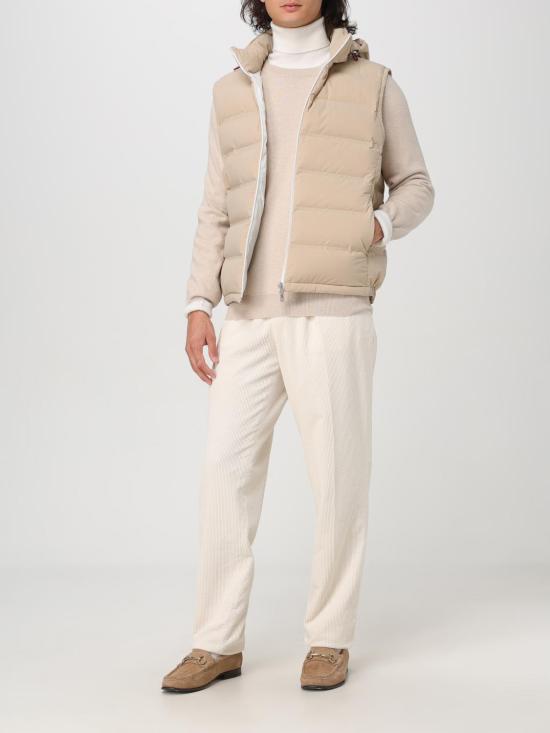 25FW 브루넬로 쿠치넬리 스웨터 M2200100 CS396 Beige - BRUNELLO CUCINELLI