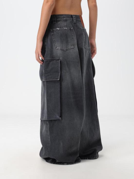 25FW 팜앤젤스 데님 팬츠 PWYB030F23DEN002 1060 Black - PALM ANGELS