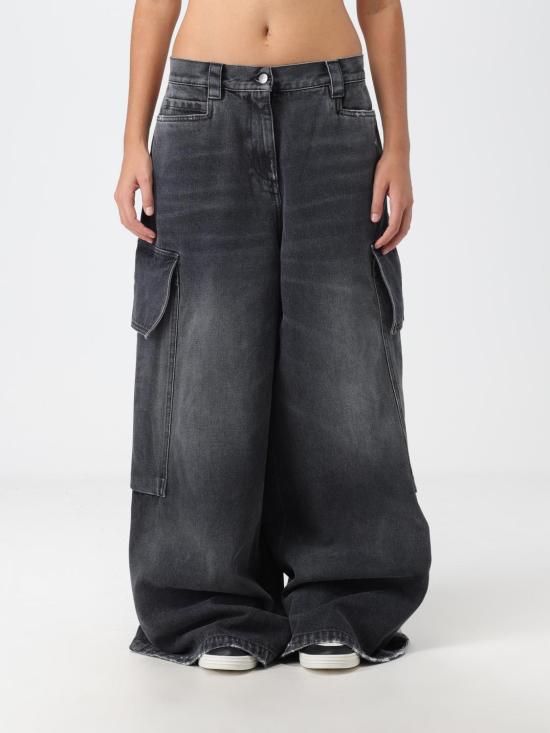 25FW 팜앤젤스 데님 팬츠 PWYB030F23DEN002 1060 Black