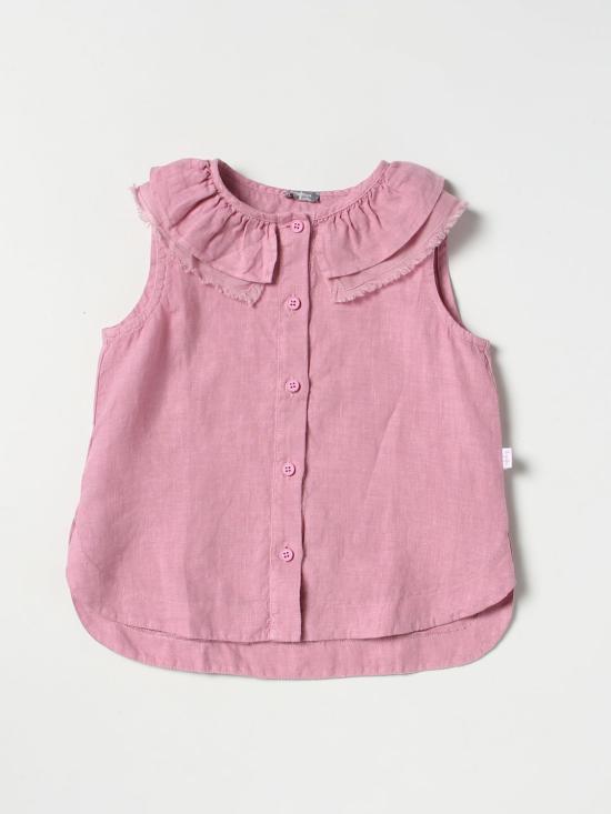 25FW [키즈] 일 구포 셔츠 P23CA022L6006 679 Pink