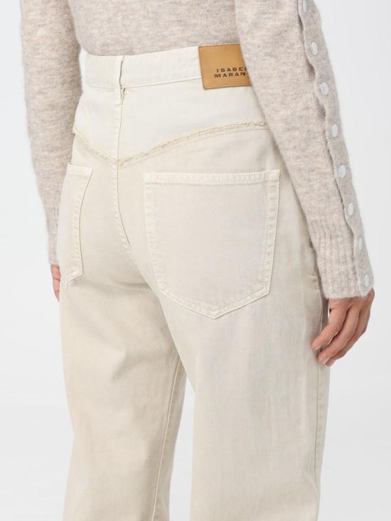  이자벨마랑 데님 팬츠 PA0209FAA4H13I 23EC Beige - ISABEL MARANT