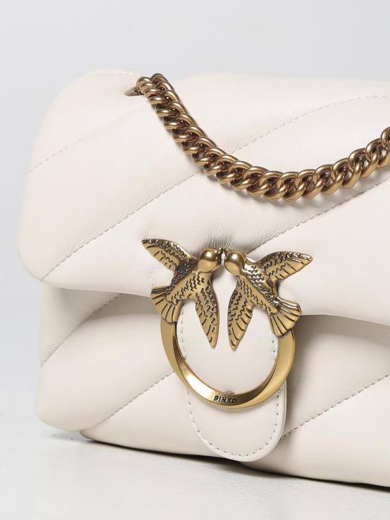 25FW 핑코 토트백 100039A0F2 Z14Q White - PINKO