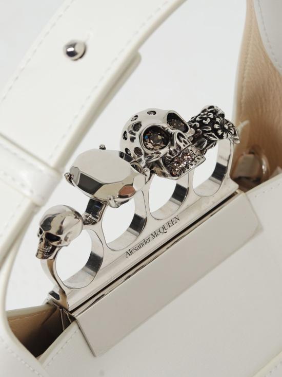  알렉산더 맥퀸 토트백 731136DYTAB 9210 White - ALEXANDER MCQUEEN