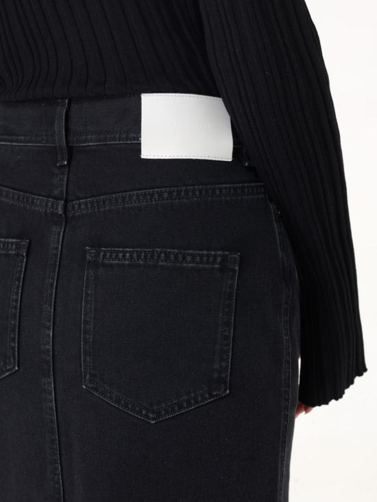 25SS 루루 스튜디오 스커트 RONA WASHEDGREY Grey - LOULOU STUDIO