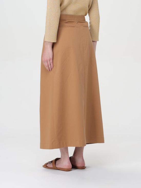 파비아나 필리피 롱 스커트 GND274F703H463 1255 Sand - FABIANA FILIPPI
