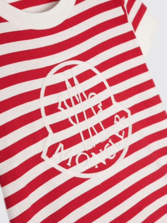 25FW [키즈] 몽클레어 티셔츠 8C0000989AGB F04 Red - MONCLER