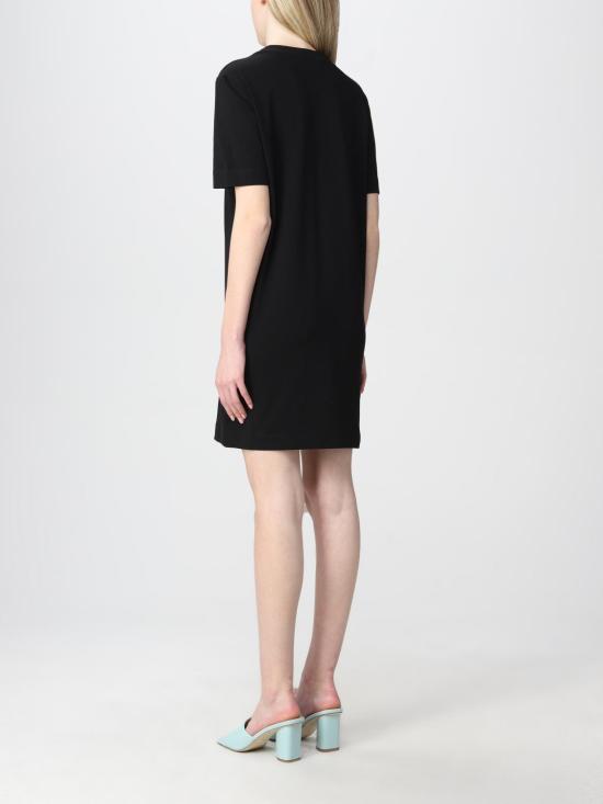  모스키노 숏 원피스 W5A0227E1951 C74 Black - MOSCHINO