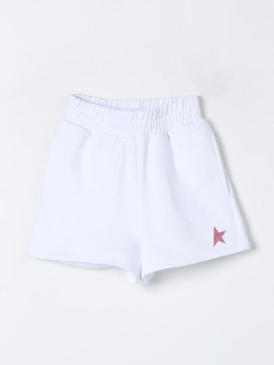 25FW [키즈] 골든구스 쇼츠/버뮤다 GKP01772P00151411793 White