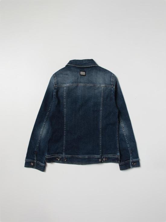 25FW [키즈] 돌체앤가바나 캐주얼 자켓 L41B95LDB06 B9110 Denim - DOLCE & GABBANA