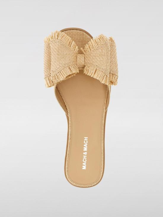  마흐앤마흐 뮬/슬리퍼 R24S0447NAP Beige - MACH&MACH