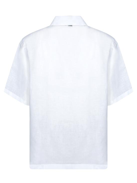 25SS 에르노 반팔 셔츠 CM000007U 17139 1000 White - HERNO