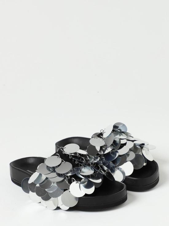  파코라반 뮬/슬리퍼 22AHH0094EMB009 P040 Silver - PACO RABANNE