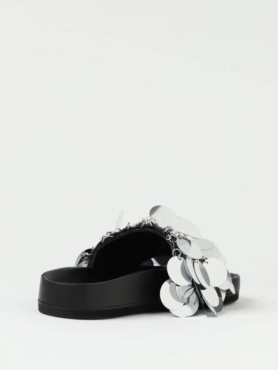  파코라반 뮬/슬리퍼 22AHH0094EMB009 P040 Silver - PACO RABANNE