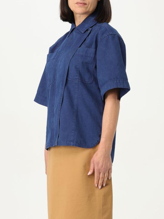 25FW 막스마라 블라우스 2411111083600 010 Blue - MAX MARA