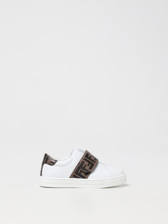 25FW [키즈] 펜디 스니커즈 JMR325A7N4 0 White