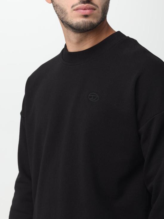25FW 디젤 긴팔 티셔츠 A113030GYCJ 9XX Black - DIESEL
