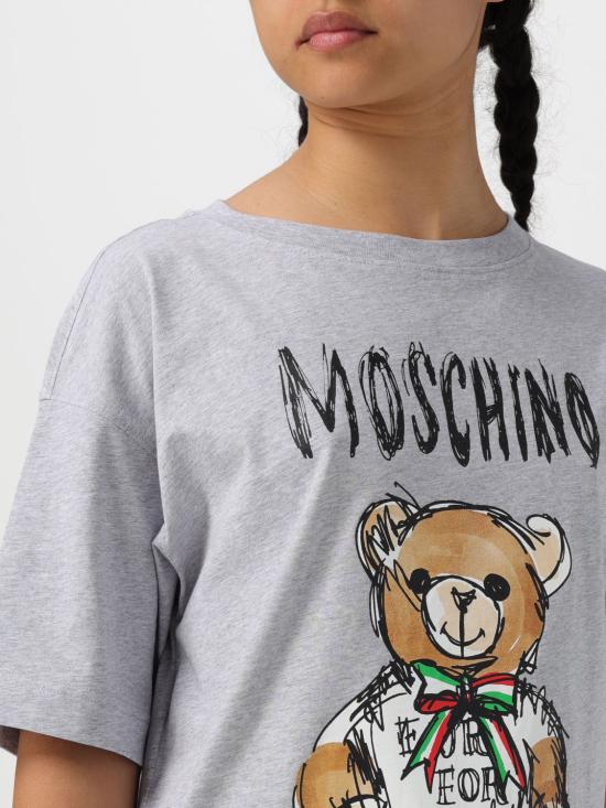 25FW 모스키노 숏 원피스 04520541 1485 Grey - MOSCHINO