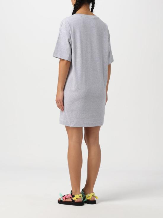 25FW 모스키노 숏 원피스 04520541 1485 Grey - MOSCHINO