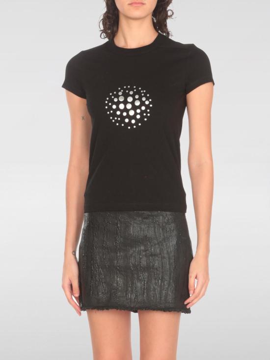 24FW 릭 오웬스 반팔 티셔츠 RO02D3235JAES3 09 Black