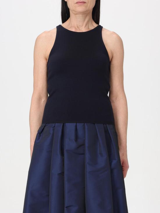 25FW 막스마라 민소매 티셔츠 2411361071600 005 Blue