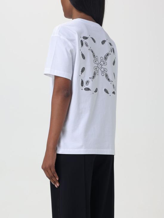 25FW 오프화이트 반팔 티셔츠 OWAA089S24JER002 0101 White - OFF WHITE