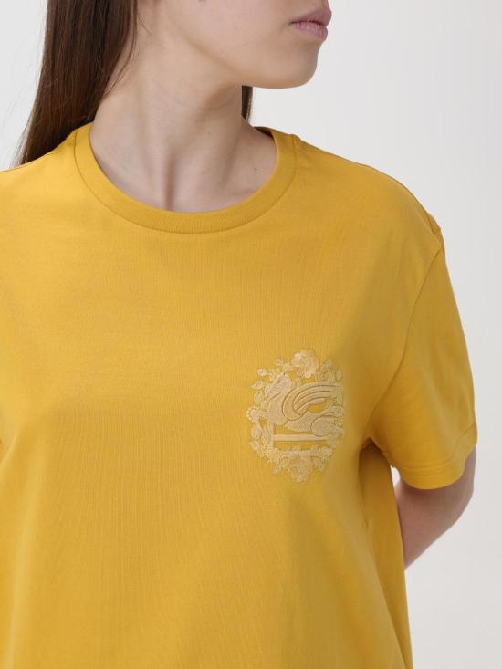  에트로 반팔 티셔츠 WRJB0006AC036 A0968 Yellow - ETRO