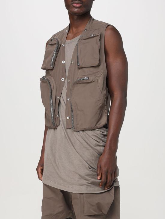 25SS 릭 오웬스 베스트 RU01E5767FT 34 Rust - RICK OWENS