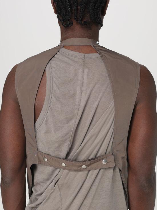 25SS 릭 오웬스 베스트 RU01E5767FT 34 Rust - RICK OWENS