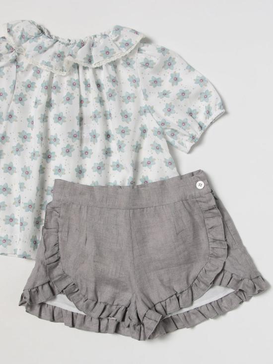  [키즈] 라스투펜데리아 캐주얼 세트 TJCM78 TJBR82 T18 D47 Green - LA STUPENDERIA