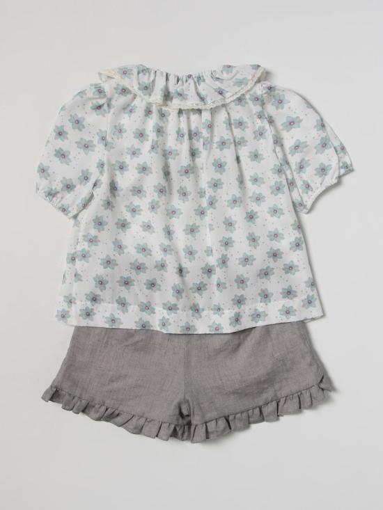  [키즈] 라스투펜데리아 캐주얼 세트 TJCM78 TJBR82 T18 D47 Green - LA STUPENDERIA