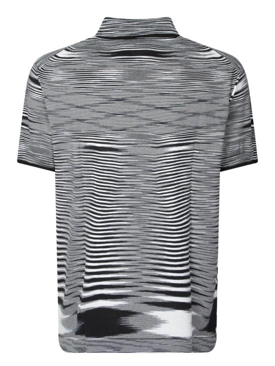 25SS 미소니 폴로 티셔츠 UC22W204 BK013B F9026 Black - MISSONI