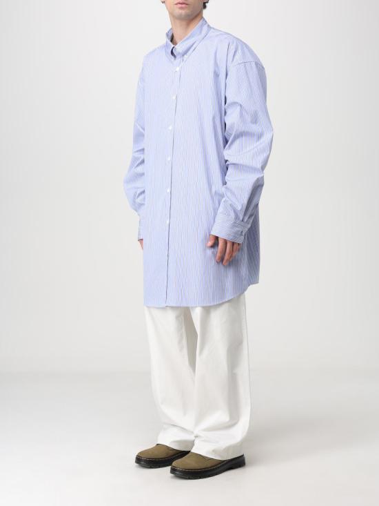  마르지엘라 긴팔 셔츠 SI1DL0002S54946 002F Blue - MAISON MARGIELA