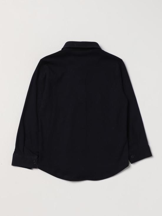 25FW [키즈] 일 구포 셔츠 CL049MF002 497 Blue - IL GUFO