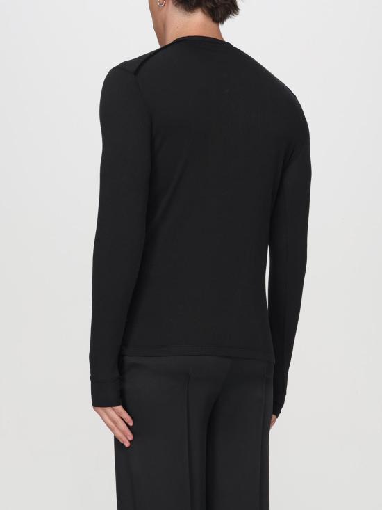  톰포드 긴팔 티셔츠 JHL005JMT003F23 LB999 Black - TOMFORD