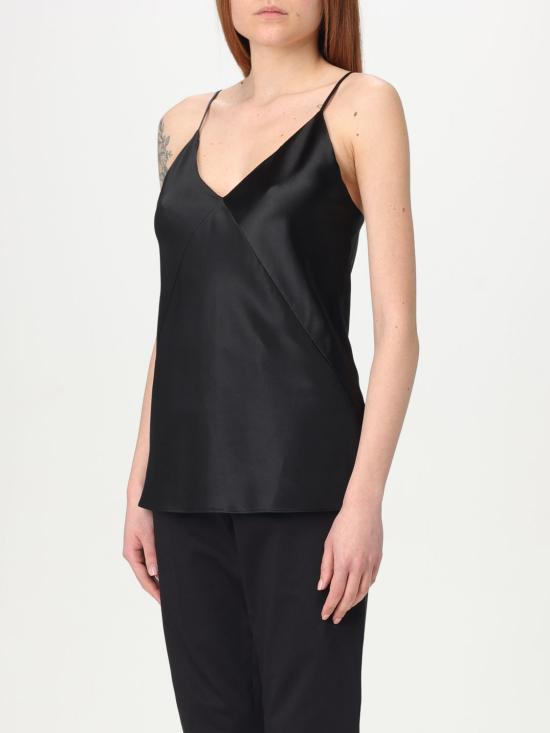 25FW 막스마라 민소매 티셔츠 2511161024600 002 Black - MAX MARA