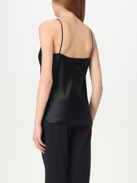 25FW 막스마라 민소매 티셔츠 2511161024600 002 Black - MAX MARA