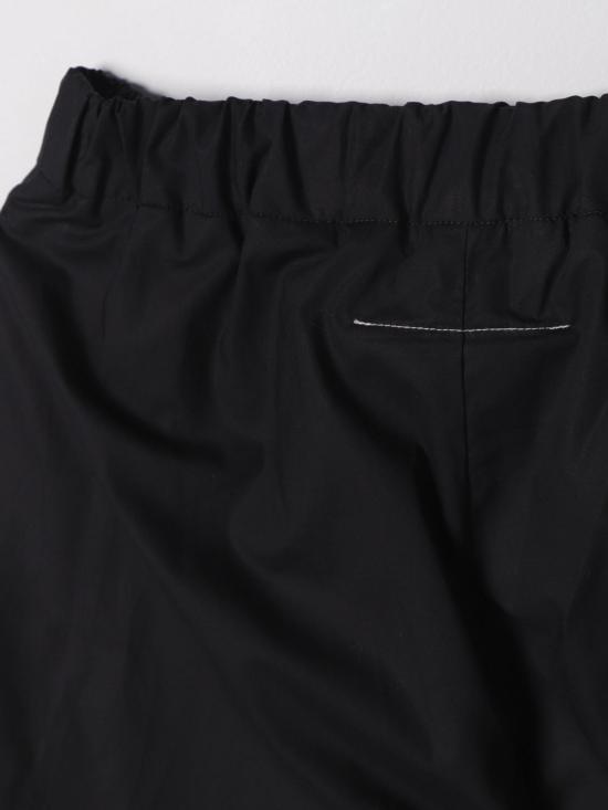  [키즈] MM6 메종마르지엘라 스트레이트 팬츠 M60496MM014 M6900 Black - MM6 MAISON MARGIELA