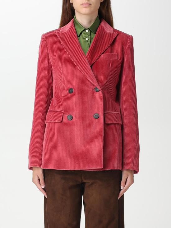  위켄드막스마라 자켓 2350460833600 012 Burgundy