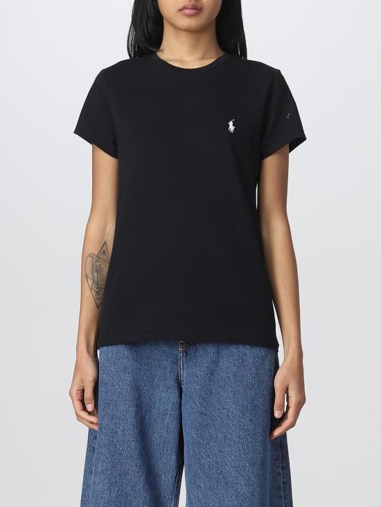 25FW 폴로 랄프로렌 반팔 티셔츠 211898698 007 Black