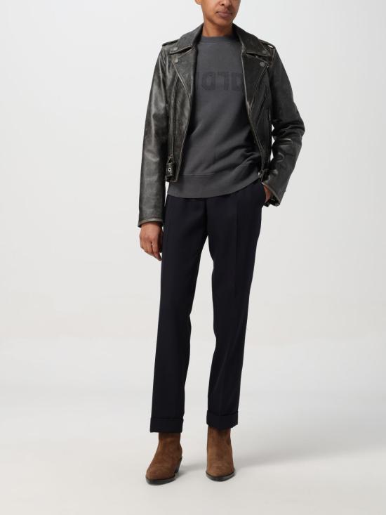 26SS 골든구스 바이커 자켓 GWP00848P00064790100 Black - GOLDEN GOOSE