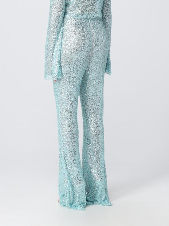  셀프 포트레이트 팬츠 PF23195PBL Blue - SELF PORTRAIT