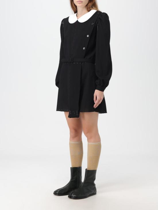  마르지엘라 숏 원피스 S29FP0132S78377 900 Black - MAISON MARGIELA
